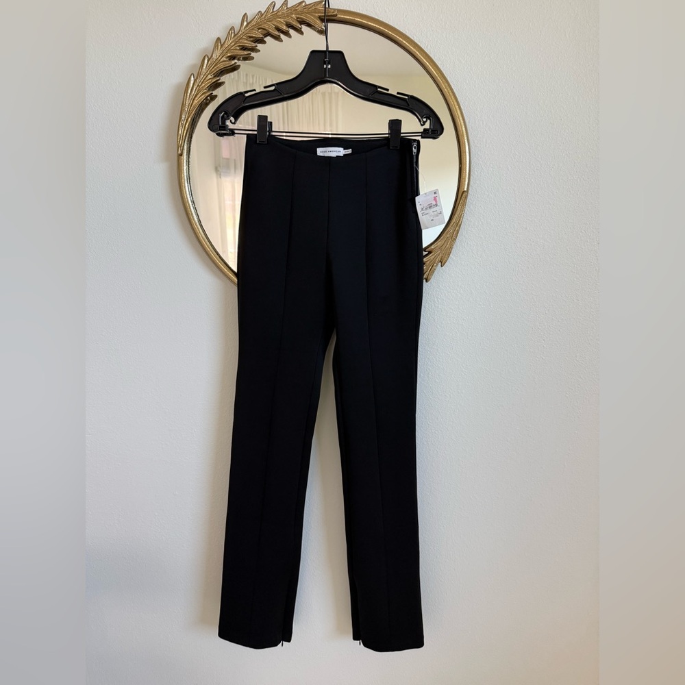 Good American Good Waist Flare Scuba Pants - Picture 7 of 10